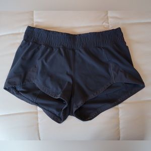 Blue lululemon shorts